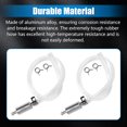 thumbnail image 4 of 2PCS Motorcycle Brake Bleeding Kit, Universal Hydraulic Brake Bleeder Hose, One Way Brake Bleeding Valve Tool, Soft Tube with Metal Clips, Clutch Bleeding Kit for Car Motorbike Motorcycle, 4 of 7