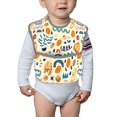 thumbnail image 6 of Easygdp Peanuts 8 Bibs For Babies, Baby Bibs for Eating, Toddler Bibs, Waterproof Bibs, Feeding Bibs, for Toddlers, Boys, Girls, 6 of 8
