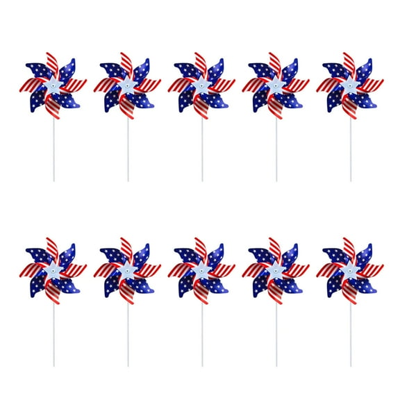 SDFGTstore Pinwheels Eye Catching Decorative Garden Stakes Windmills Yard Gardening Gifts