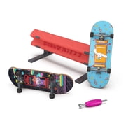 Tech Deck Powell Peralta Sk8shop Bonus Pack with Ramp, Includes 8 Fingerboards, for Ages 6 and up
