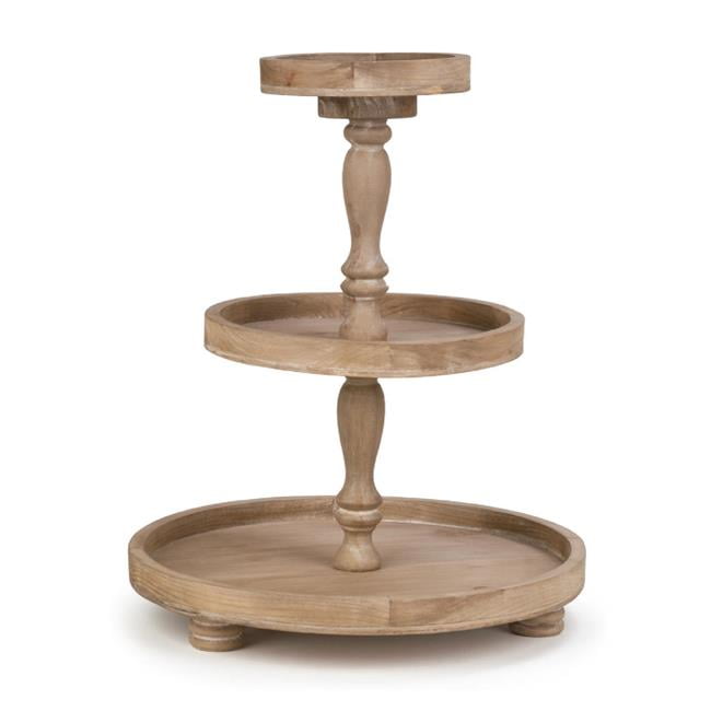 Wood Plank Print Three Tier Cupcake, 3 Tier Wooden Cake Stand Myer