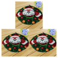 thumbnail image 4 of Minnieouse Hook Kits Carpet Hooking Claus Kits Rug Santa Cushion Embroidery Type1 NO1, 4 of 6