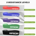 thumbnail image 3 of Pull Up Assistance Bands - Resistance Bands Set of 5 - Exercise Bands for Pull Up, Workout, Stretching, Physical Therapy, Muscle Training, 3 of 7