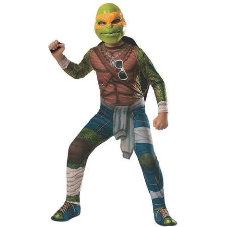 Childs Teenage Mutant Ninja Turtles TMNT Michelangelo Boy's