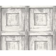 thumbnail image 1 of DecoWorld 2, Natural Gray, White Wallpaper Roll, Modern Wall Decor Accent, 1 of 3