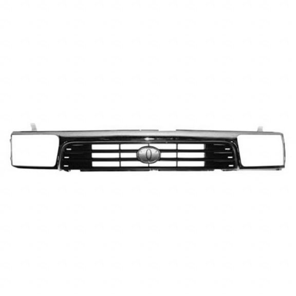 For Toyota 4Runner 1992 1993 1994 1995 Grille | w/ Headlight Door | Chrome/Black | TO1200151 | 5311135171