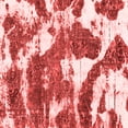 thumbnail image 1 of Ahgly Company Machine Washable Indoor Square Abstract Red Modern Area Rugs, 3' Square, 1 of 4