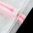 thumbnail image 4 of 3 x Zipped Laundry Washing Mesh Bags Net Socks Underwear Wash 1 Large 2 Medium, 4 of 4