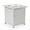 White, variant on LeisureMod Walbrooke Grey Patio Square Tank Holder