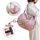 thumbnail image 2 of Bolsa de compras plegable reutilizable, bolsa de almacenamiento portátil de tela Oxford de viaje, impermeable, gran capacidad, supermercado, comestibles, Playa, 2 of 4