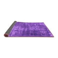 thumbnail image 2 of Ahgly Company Indoor Square Oriental Purple Industrial Area Rugs, 5' Square, 2 of 4
