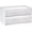 2pack Wide White, variant on PETGLE 12.1''W Clear Stackable Storage Drawers,2 Pack Acrylic Plastic Organizers Bins for Makeup Palettes, Cosmetics, and Beauty Supplies,Ideal for Vanity, Bathroom,Cabinet,Desk Organization