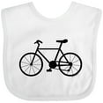 thumbnail image 3 of Inktastic Bicycle Silhouette Boys or Girls Baby Bib, 3 of 4