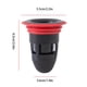 thumbnail image 5 of Inteprter Desodorante de núcleo de drenaje de suelo, reemplazo de accesorios para el hogar, baño, inodoro, cocina, tapón para fregadero, Suministros de limpieza para el hogar Negro, 5 of 6