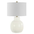 thumbnail image 2 of SAFAVIEH Jonie Solid Ceramic Table Lamp, Ivory, Set of 2, 2 of 4