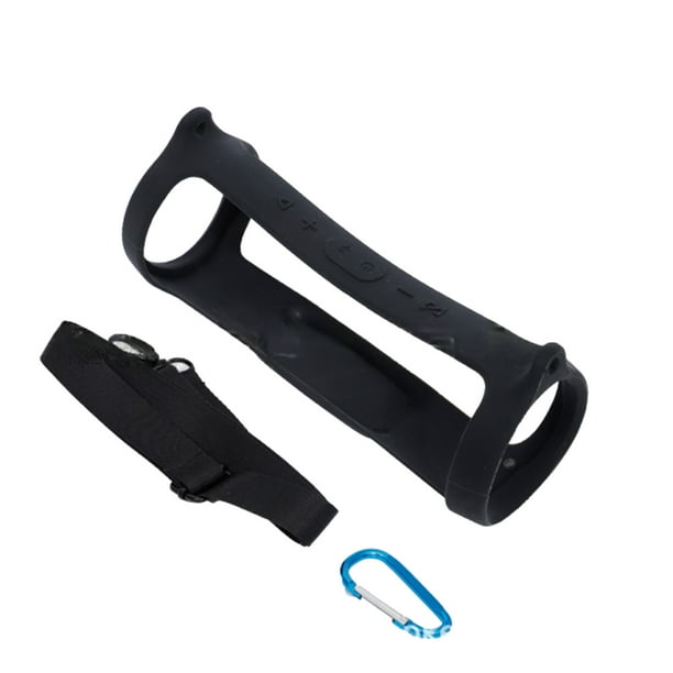 Yuarrent Funda de altavoz Funda de silicona Funda de almacenamiento inalámbrica a prueba de golpes Funda a prueba de polvo Reemplazo para Charge 5 Cubiertas para muebles de jardín Negro Yuarrent HA039476-04