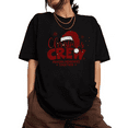 thumbnail image 3 of Christmas CREW T-Shirt | Matching Family Group Graphic Tee | Red Glitter, 3 of 7