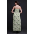 thumbnail image 3 of Bimba Blueberry Leaves Bimba Printed Women Flowy Smocked Spaghetti Strap Dress-XXX-Large, 3 of 7