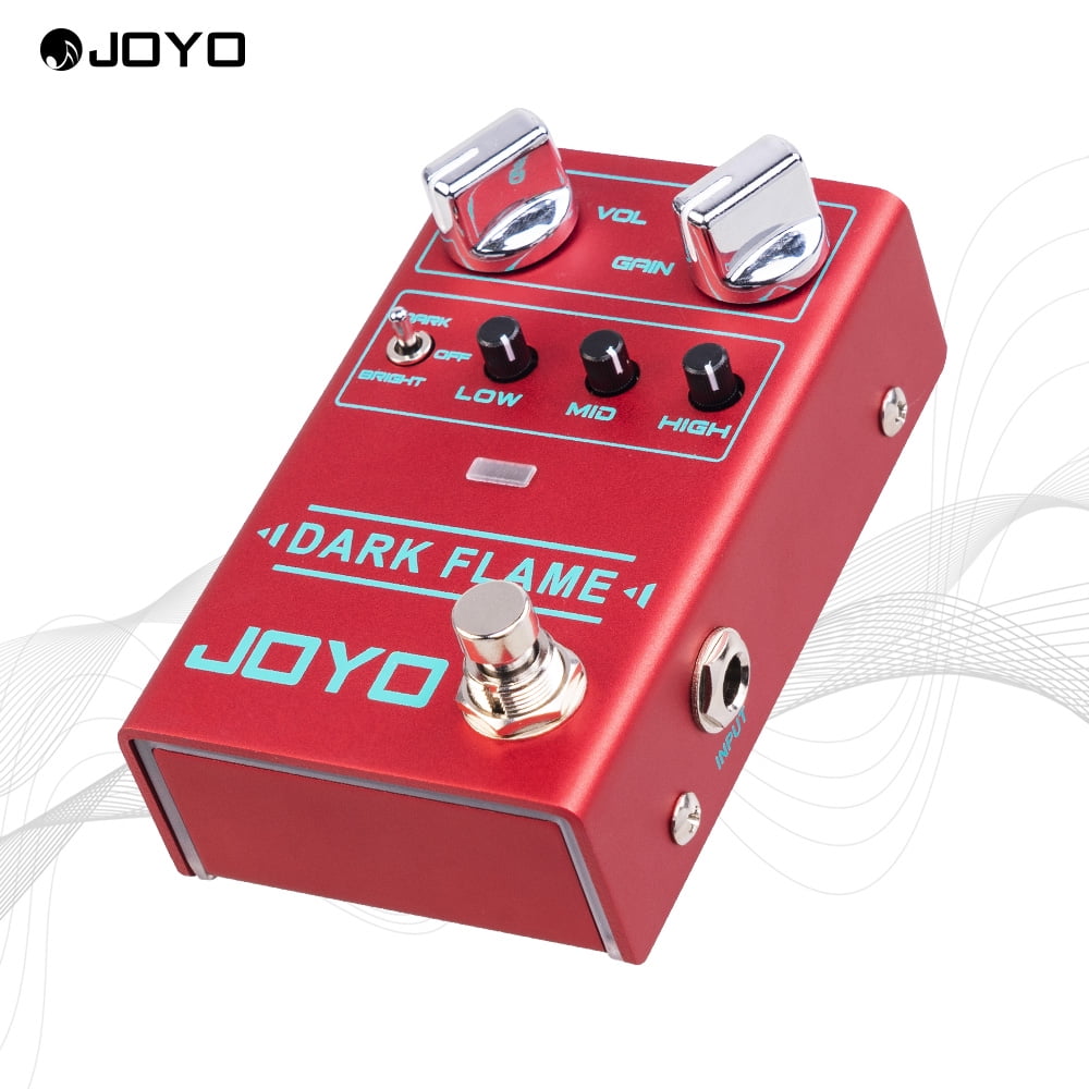 JOYO R-17 Distortion Guitar Pedal High Gain Metal Tone 3 Type of Distortion 3-Band EQ