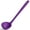 Purple, variant on 13 inch Silicone Soup Ladle: U-Taste 600°F Heat Resistant Non-stick Seamless Rubber Large Kitchen Deep Serving Spoon with Non-slip Solid Long Handle for Cooking Sauce, Stews, Gravies, Chili (Black)