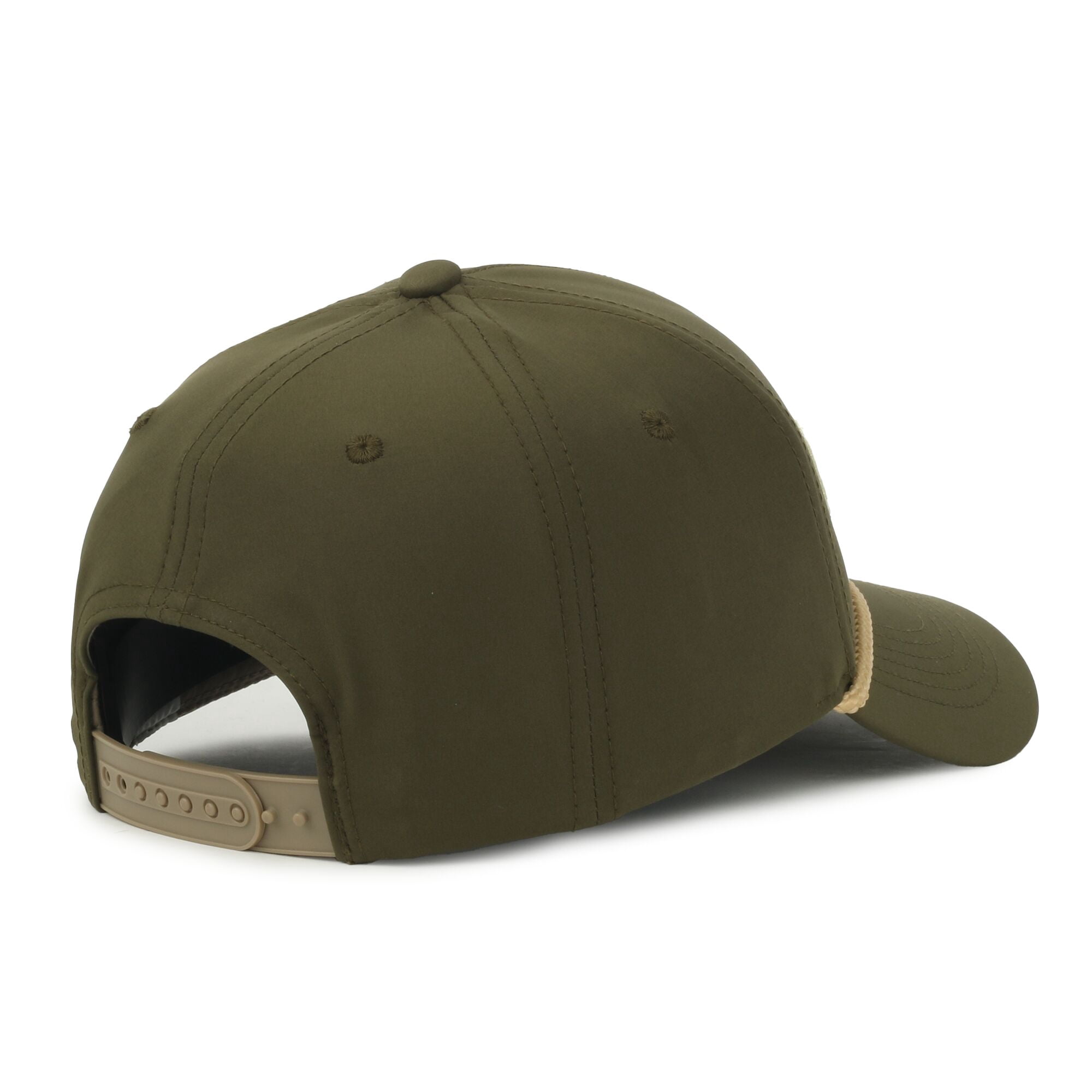 Federal Ammunition Structured 5-Panel Snapback Hat – Embroidered Logo Cap, Olive, One Size