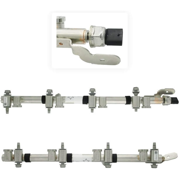 OEM 12687244 + 12685360 Left & Right Fuel Injection Fuel Rails Harnesses With Fuel Rail Press