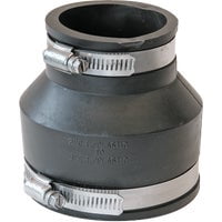 3" X 2" Flexible Coupling Fernco, Inc. Rubber Flex Fittings P1056-32