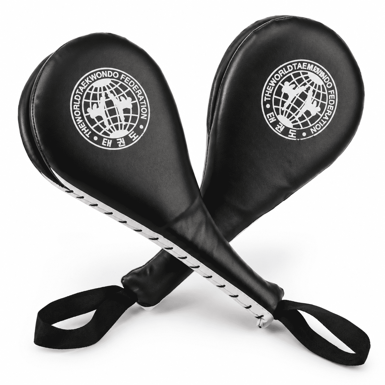 2 Pack Martial Arts Kick Pads, Black, 14.72 x 10.59 x 2.36 Inches