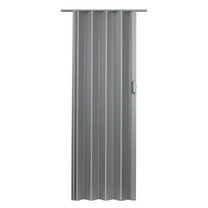 Spectrum Elite PVC Folding Door Fits 36"wide x 80"high Satin Silver Color