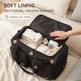 thumbnail image 4 of Xdziklosj Hospital Maternity Bag Large Capacity Duffel Tote Diaper Tote Bags with Shoulder Strap and Multiple Pockets Multipurpose for Travel Labor Delivery, 4 of 9