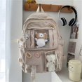 thumbnail image 2 of School Bag Backpack PURPLE - high quality purple, 2 of 2