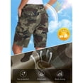 thumbnail image 5 of FEN AI Bermuda Shorts for Women Casual Summer Shorts Multi-Pocket Cotton Cargo Shorts, 5 of 5