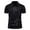 Black, variant on Floenr Mens T Shirts,Men Summer Casual Buttons Turn-Down Collar Short Sleeve Loose Shirt Tops