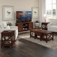 thumbnail image 3 of Bush Furniture Key West TV Stand for 70" TV, Bing Cherry, 3 of 8
