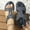 Blue, variant on Latrodar Beach Sandals for Woman Flat Sandals Bohemian Flat Sandals for Women Dress Sandals for Women Running Comfortable Elastic Jeweled Sandals Pull-On Shoes Solid Sandals Of The Day Mom