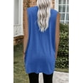thumbnail image 5 of Purcoar Women's Tank Tops Sleeveless Solid Top with Pockets, 5 of 7