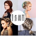thumbnail image 3 of Kit de trenzado de cabello para mujeres y niñas con herramientas para peinar el cabello, fácil control del trenzado para fiestas y uso diario., 3 of 5
