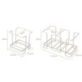 thumbnail image 5 of Modern Metal Paper Cup Holder | Single and Double Slot Design | Sturdy Countertop Organizer for Disposable Cups | Heavy-Duty Storage Rack for Home and Office, 5 of 5