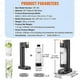 thumbnail image 2 of Sparkling Water Maker, Soda Maker Machine for Home Carbonating, Seltzer Water Starter Kit with 2 BPA-free 1L PET Bottles, 2 of 5