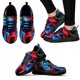 thumbnail image 1 of Zapatillas de deporte de verano cómodas con diseño psicodélico colorido y moderno, zapatillas de plataforma de tejido de punto, zapatillas casuales, 1 of 6
