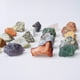 thumbnail image 4 of pieza de piedras preciosas naturales, cristales mixtos, piedra en bruto, piedra irregular, cristales curativos de Reiki, especímenes minerales, decoración del hogar, 4 of 5