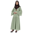 thumbnail image 3 of Bimba Islamic Long Dress With Printed Hijab Scarf Rayon Abaya Maxi Clothes For Muslim Women, 3 of 9