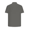 thumbnail image 3 of Mens Cotton Henley T-Shirts Short Sleeve Button Down Casual Basic Tees Work Solid Shirts with Split Side 2026, 3 of 6