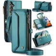 thumbnail image 1 of for Samsung Galaxy A14 Wallet Case with RFID Protection, Card Slots, Kickstand, Detachable Strap – Shockproof PU Leather Flip Crossbody Phone Cover Galaxy A14, 1 of 9
