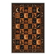 thumbnail image 2 of GENIMO 2'x3' Halloween Doormat, Washable Non Slip Soft Vintage Witch Outdoor Door Mat for Front Door Covered Porch Patio Entryway, Burnt Amber, 2 of 6