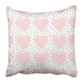 thumbnail image 1 of Funda de almohada ABPHQTO Irregular con Corazones en Rosa Pastel 40x40 cm, 1 of 1