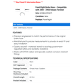 thumbnail image 2 of Front Right Brake Hose - Compatible with 2003 - 2008 Subaru Forester 2004 2005 2006 2007, 2 of 2