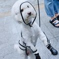 thumbnail image 4 of Dog Raincoat Dog Clothes Transparent Raincoat Light Waterproof Coat Small Dog Raincoat, 4 of 6