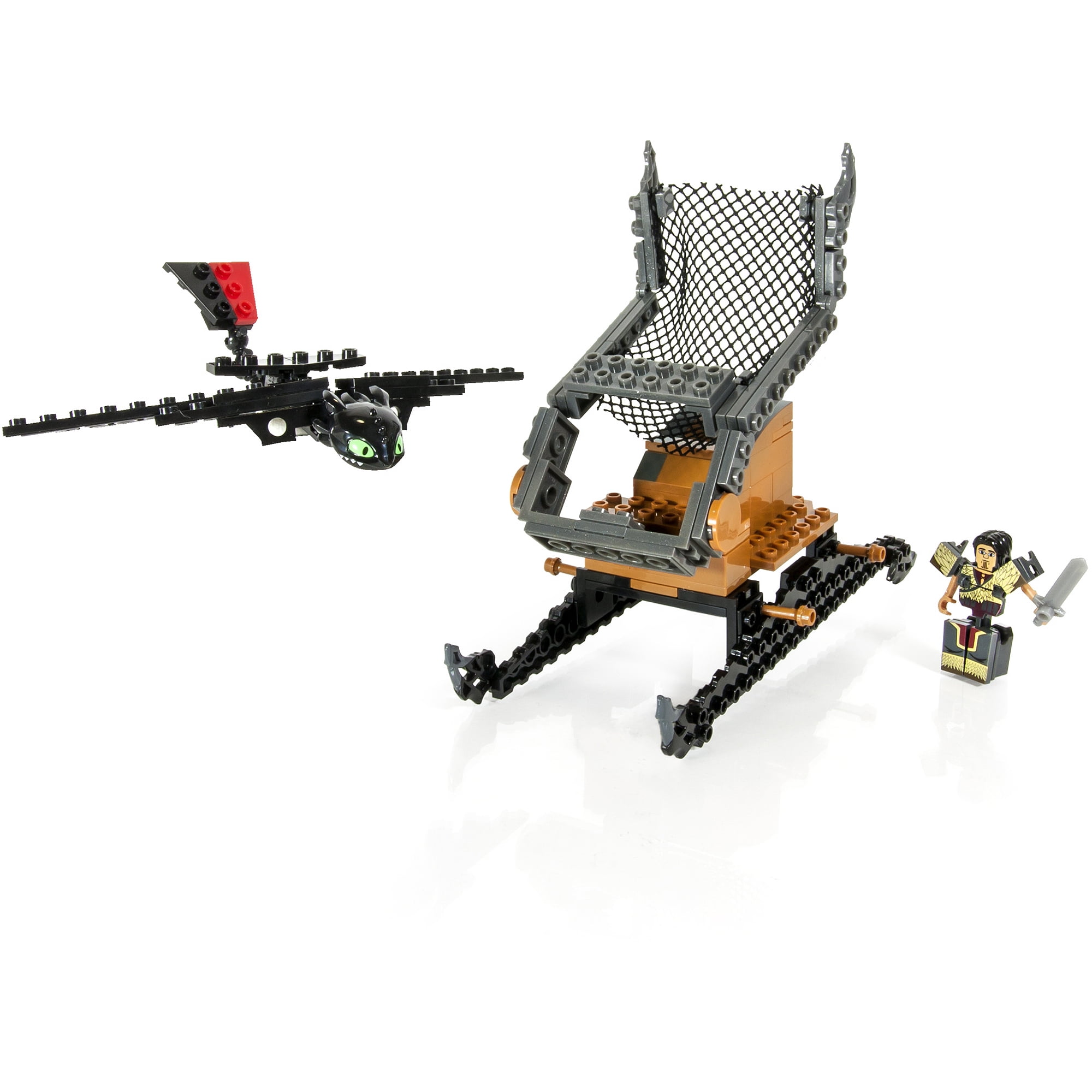 Ionix 21001 Dragon 2 Toothless Viking Attack diseño kit 