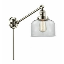 Innovations Lighting - Bell - 1 Light Swing Arm Wall Sconce In Industrial